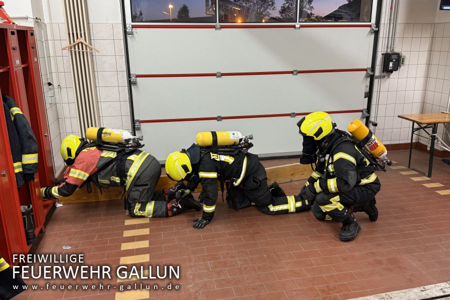 Ausbildung mit der Feuerwehr Mittenwalde